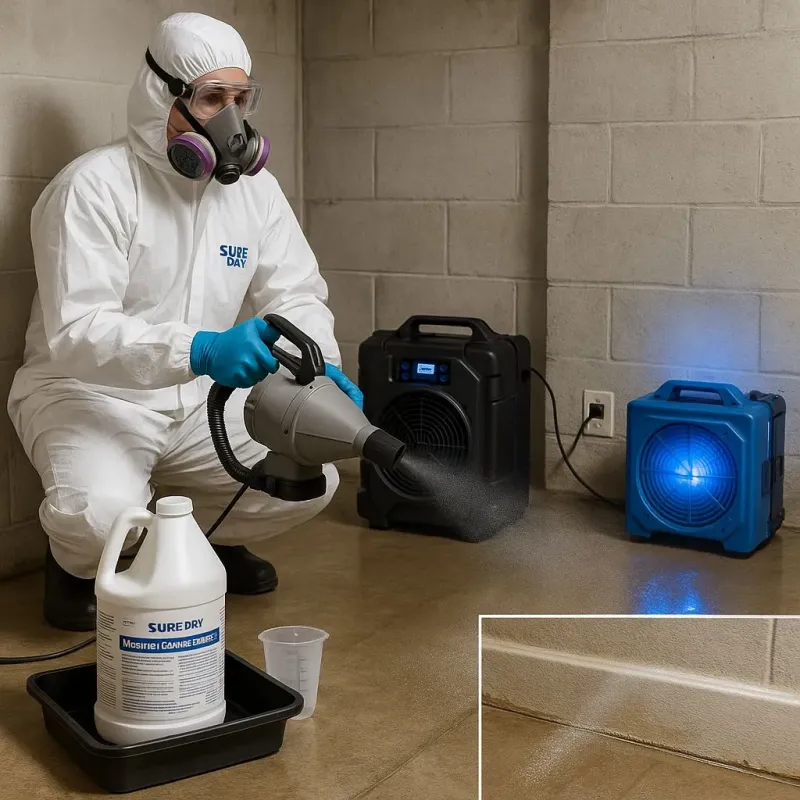 Sanitization and Odor Removal process in Shiloh, OH