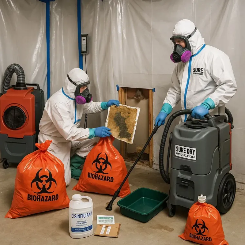 Contaminated Water Handling Protocols process in Shiloh, OH